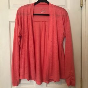 Columbia•Coral/Pink Cardigan